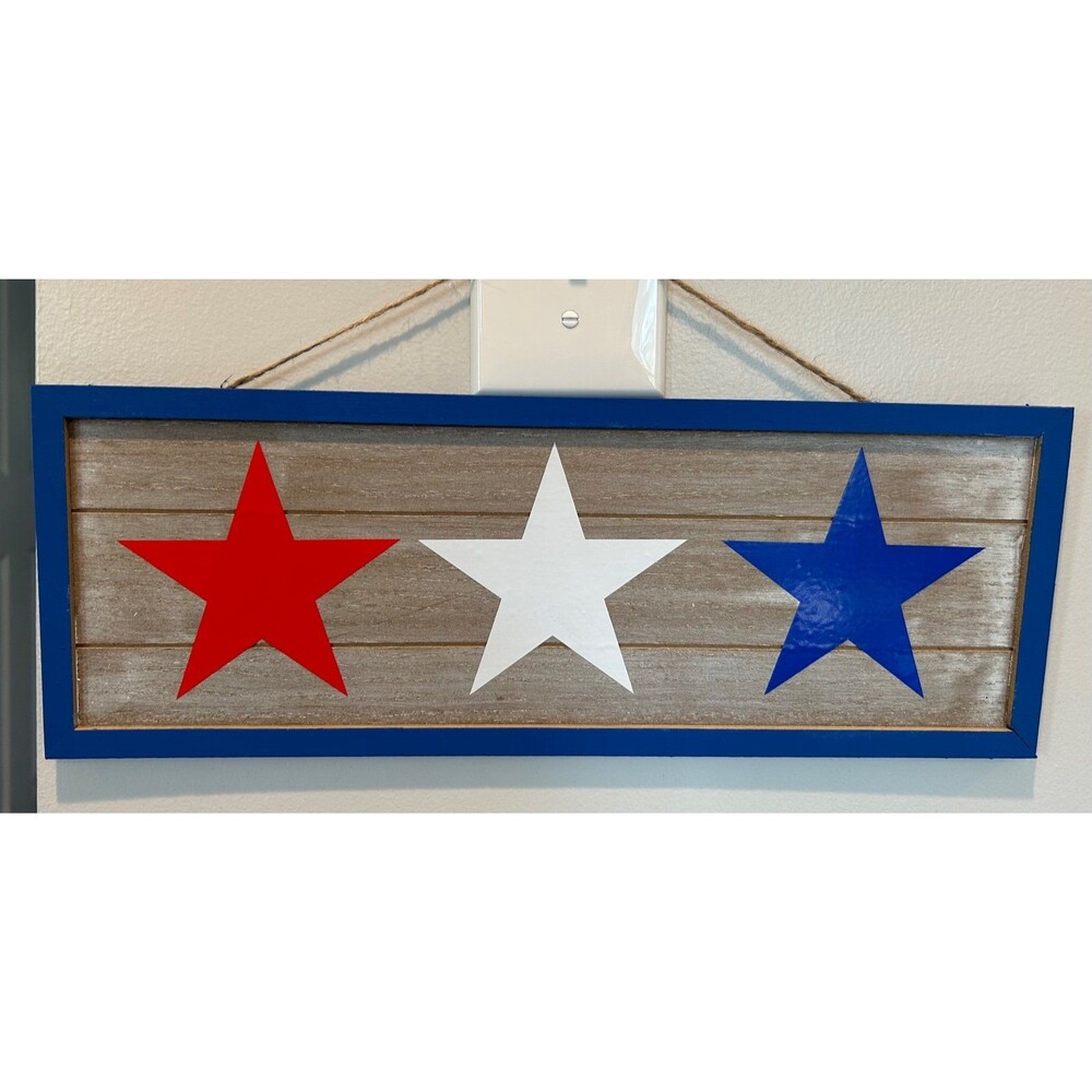 Patriotic Star Sign